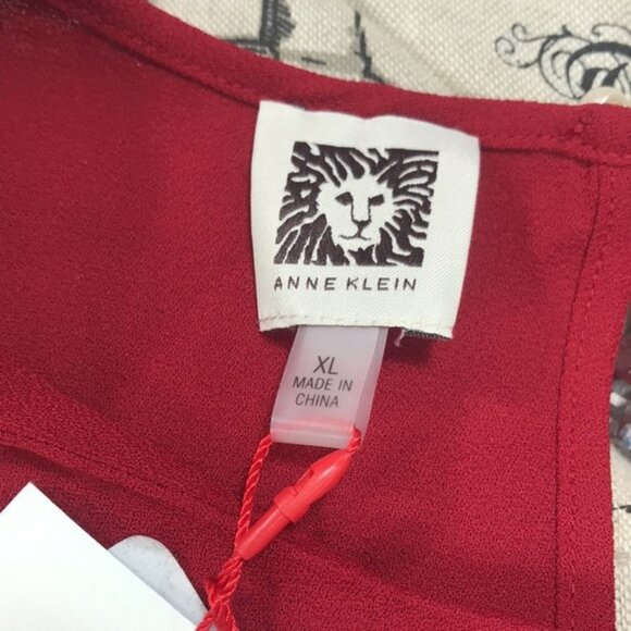 Anne Klein Shirred Shoulder Blouse - Picture 4 of 7